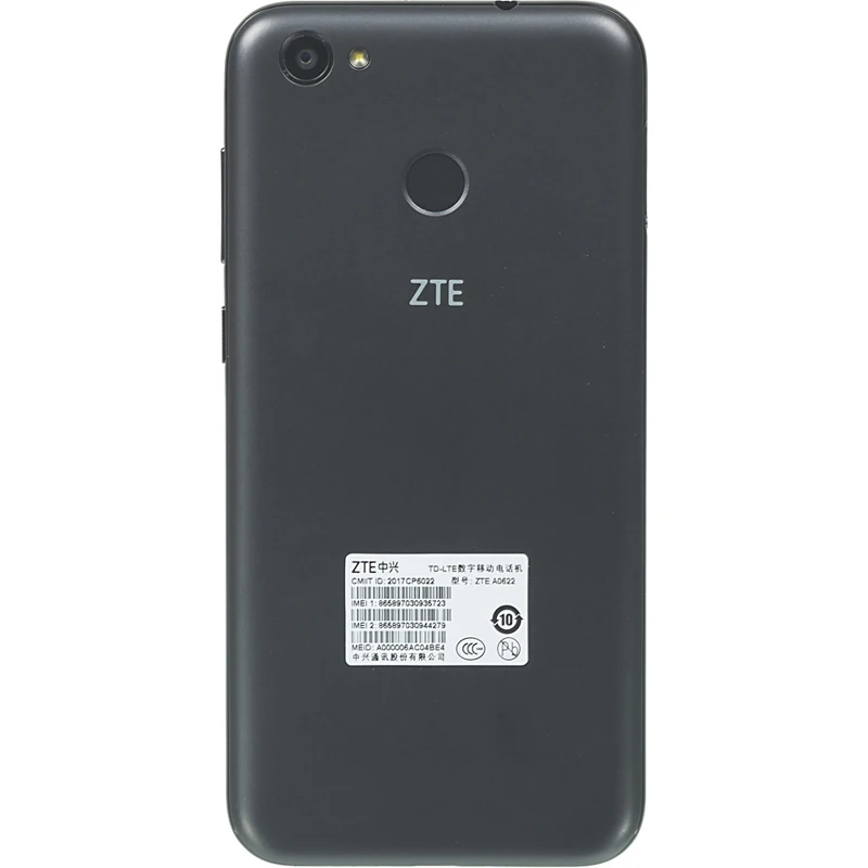 Смартфон ZTE Blade 32Gb, А622, черный