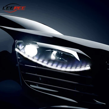 

LEEPEE Universal Car Daytime Running Light Auto Decorative Turn Signal Light Flexible LED Strip DRL Flowing Lamp Accessory 2PCS