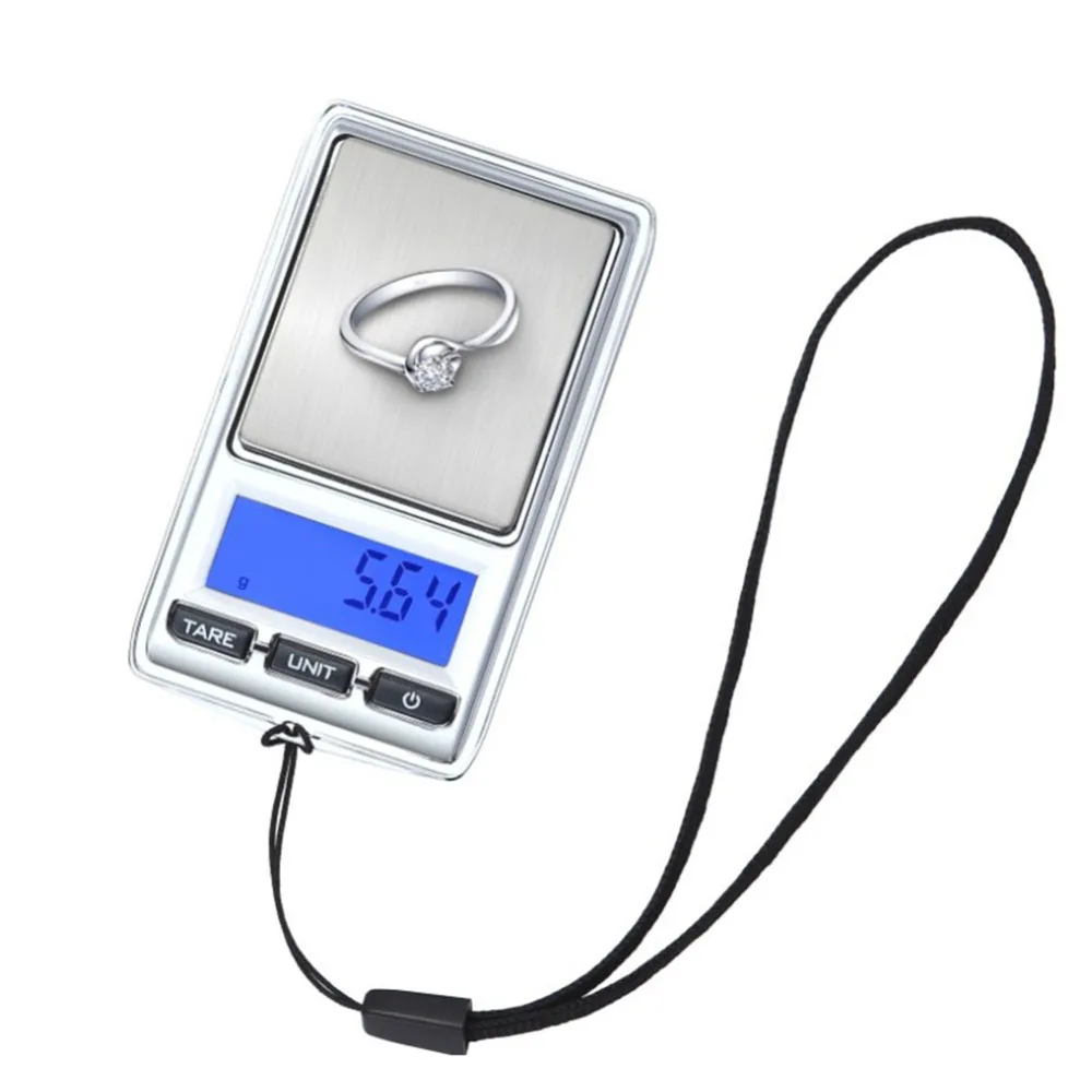 

Portable Pocket digital Scale Precision 200g 0.01g Mini Electronic Diamond Jewelry Scales Precise Weight Balance