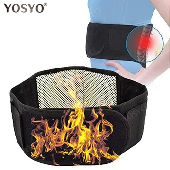 

YOSYO Magnetic Waist Self-heating Belt Pain Relief Lower Back Lumbar Thermal Magnetic Therapy Support Hot Compress Therapy