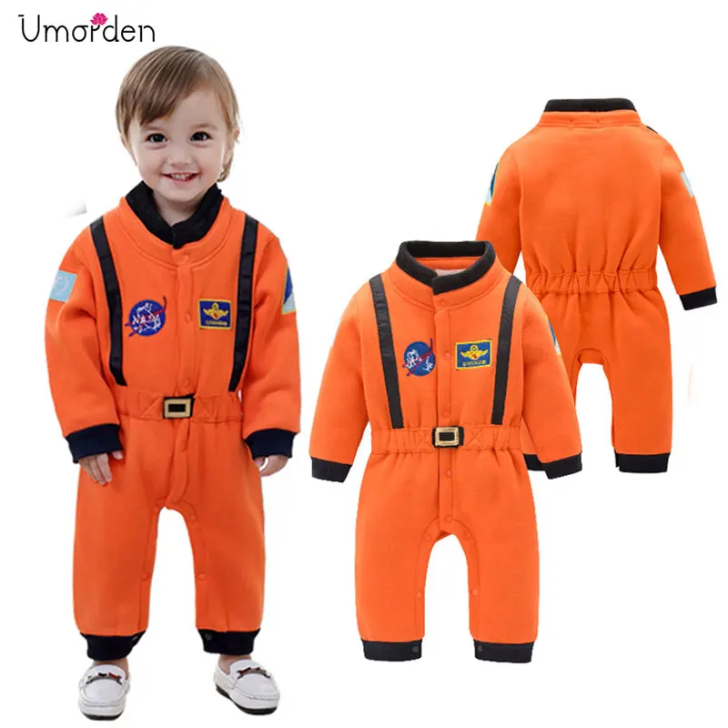 

Umorden Astronaut Costume Space Suit Rompers for Baby Boys Toddler Infant Halloween Christmas Birthday Party Cosplay Fancy Dress