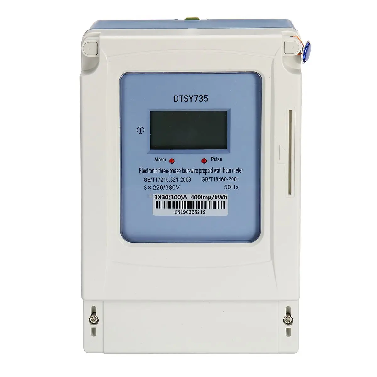 30 100A ZEAST 3 фазы 4-счетчик электроэнергии 3x220/380 V предоплаты энергии Электрический кард-метр ЖК-дисплей Подсветка цифровой Дисплей несколькими пользователями - Цвет: 30 100A