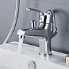 Basin Faucet Set Bathroom Bathtub Shower Faucet with Handheld Shower Head Hot And Cold Water Mixing Valve Nozzle Deck Mounted ► Photo 2/6