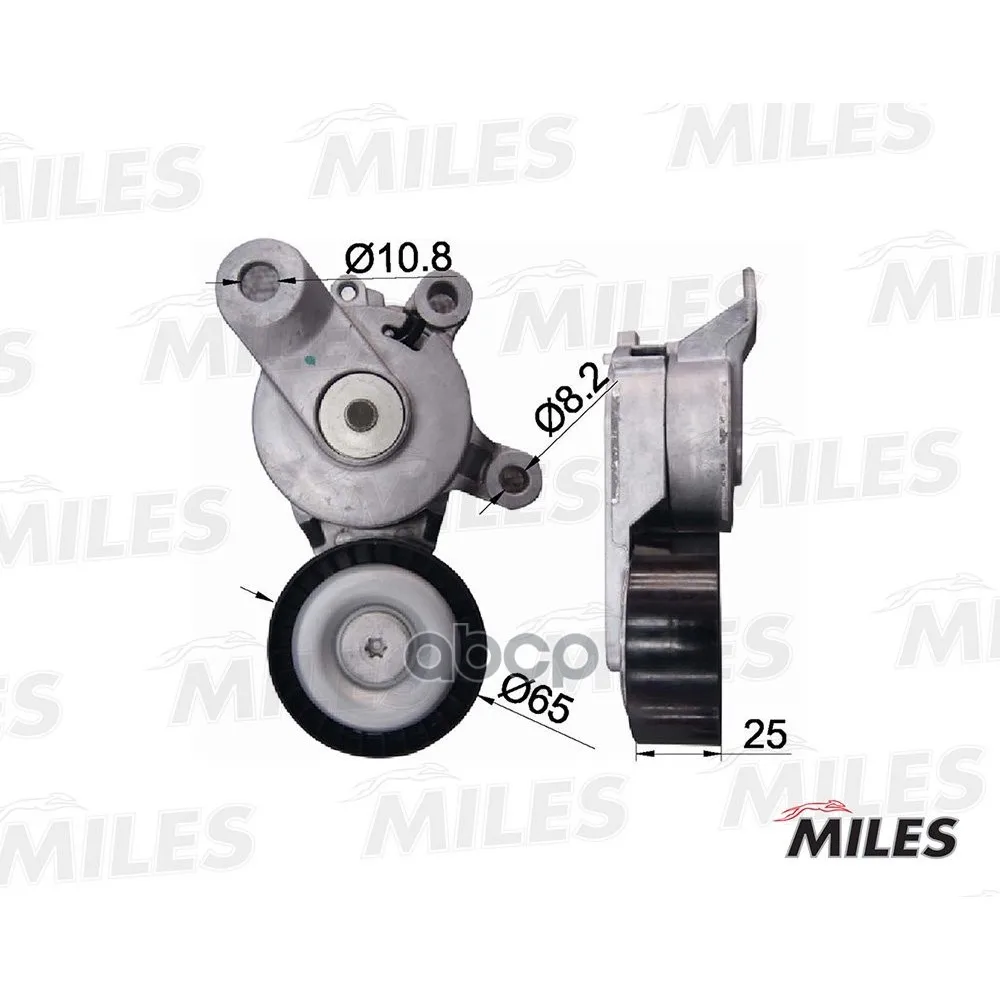 Натяжитель Ремня Приводного Vag Bag/Blf/Blp/Caxa/Caxc/Cmsa/Bts/Bln Miles Ag00073 Miles арт. AG00073