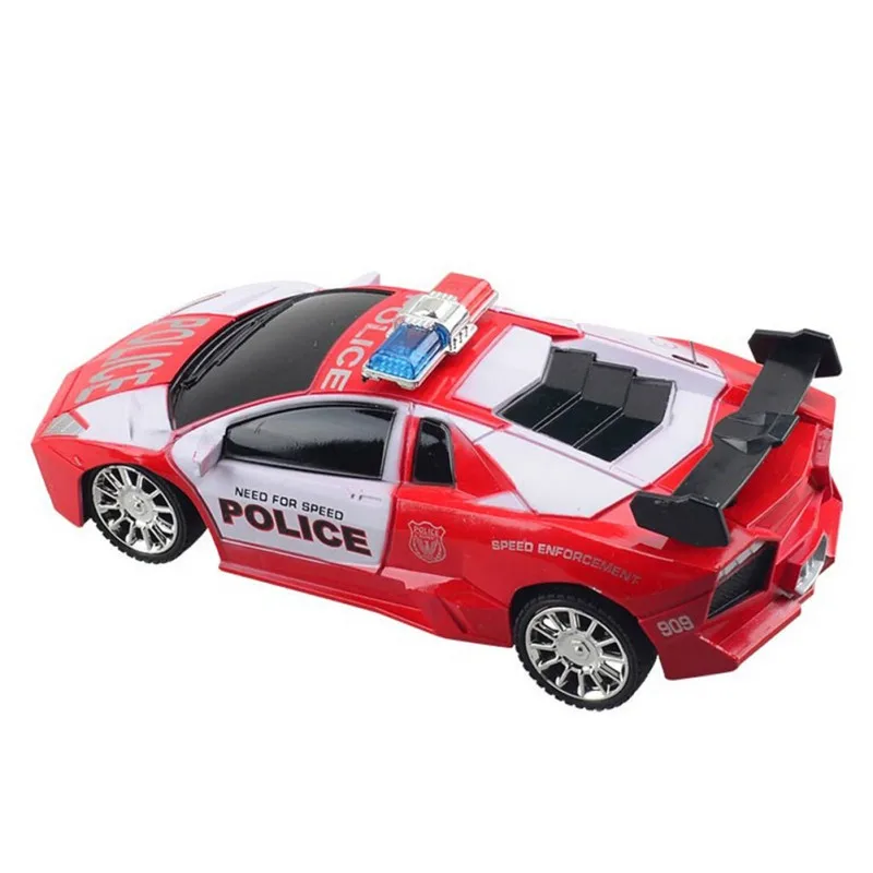 1:24 модель Электрический Полицейский RC автомобили 2 канала дистанционного управления автомобиль игрушки для мальчиков гоночный автомобиль с светом мальчик подарок дети