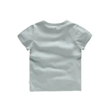 Детская одежда в Корейском стиле; детская летняя футболка с рисунком; короткий рукав; детская одежда; Сеть 44