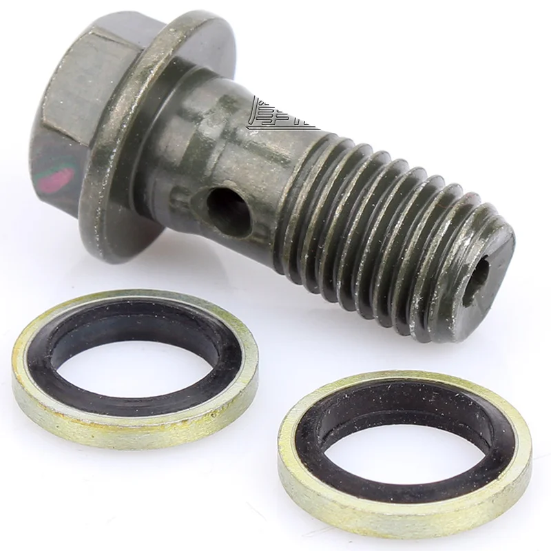 1 Set Motorcycle Universally Bolts Screw HoseCaliper Banjo Master