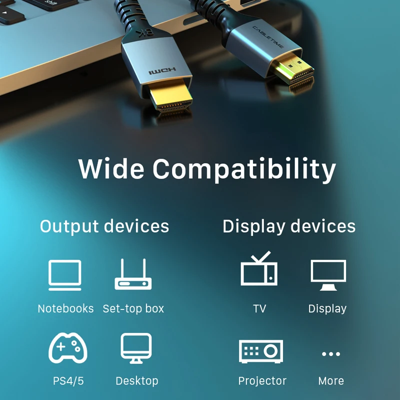 Ultra High-Definition 8K HDR HDMI Cable