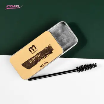 

3D Brows Makeup Balm Styling Brows Soap Kit Waterproof Eyebrow Tint Pomade Cosmetics Lasting Eyebrow Setting Gel TSLM2 Wholesale