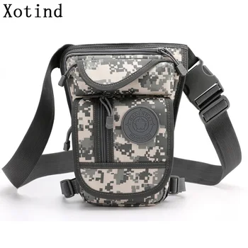 

Men Waist Bag Chest Bags Nylon Waterproof Waist Pack Thigh Hip Belt Bum Fanny Pack Military Tactical Motorcycle Messenger Bags