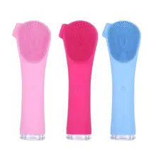 Электрическая чистка лица звуковая вибрация Водонепроницаемая усадка и Чистка Пор многофункциональная Массажная щетка для умывания