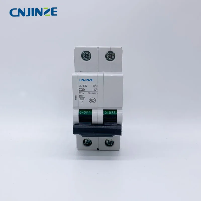 CNJINZE C65 2 полюса 40A 63A переключатель для электрического счетчика солнечной энергии