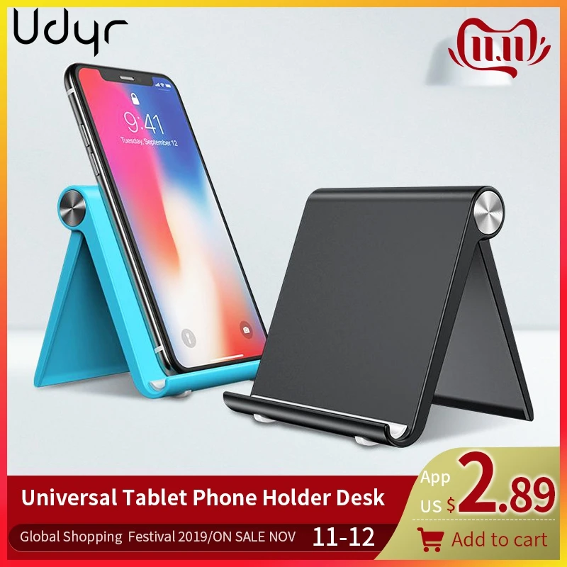 Udyr Universal Tablet Phone Holder Desk For Iphone 11 Desktop