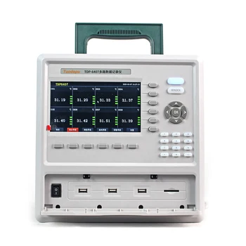 

Tuodapu TDP6407 Multi-Channel Temperature Measuring Inspection Instrument Humidity Tester Paperless Recorder