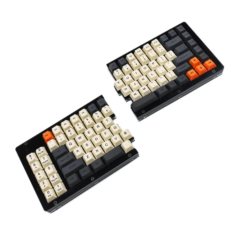 Вишневый профиль краситель Sub Carbon PBT полный Keyset для MX механическая клавиатура Filco