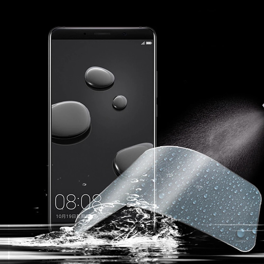 2 шт. мягкий чехол для huawei nova 4 4e 3 3i 3e Защитная Гидрогелевая пленка nova 5 5i pro 5t 5z не стеклянная Защитная пленка для экрана телефона