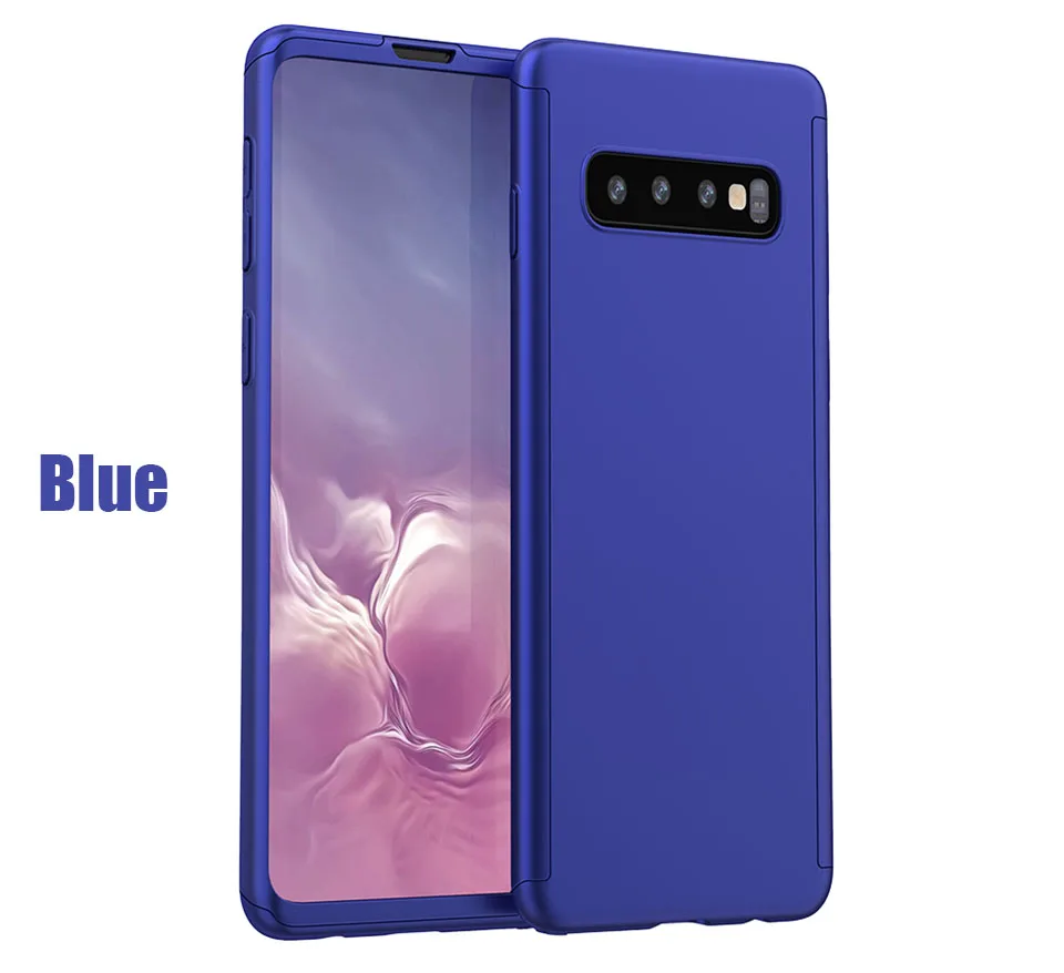 360 противоударный чехол для телефона samsung Galaxy Note 10 Pro 9 8 S10E S10 S9 S8 Plus S7 S6 Edge PC защитный чехол для телефона s