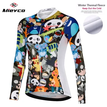 

Cycling Jersey Thermal Fleece Jacket Warm Winter Riding Roupa Ciclismo Women's Bicycles Cycling Shirt fashion bikes Wear Racing