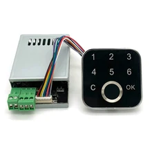 Carte de contrôle par empreinte digitale K226 + G16 DC10-30V mot de passe, sortie relais, empreinte d'utilisateur/mot de passe pour système de contrôle d'accès aux portes