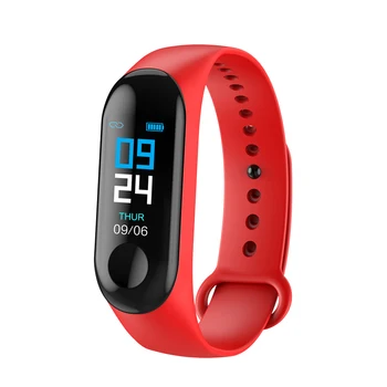

LCD Smart Color Screen Watch Wristband Heart Rate Sports Pedometer Monitoring Waterproof Bracelet Unisex @M23