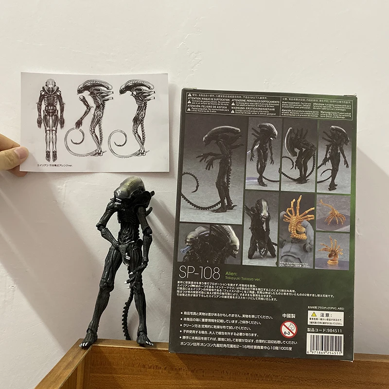 Figma SP 109 10th Alien VS Predator 2 ПВХ фигурка модель игрушки кукла подарок|Игровые фигурки и