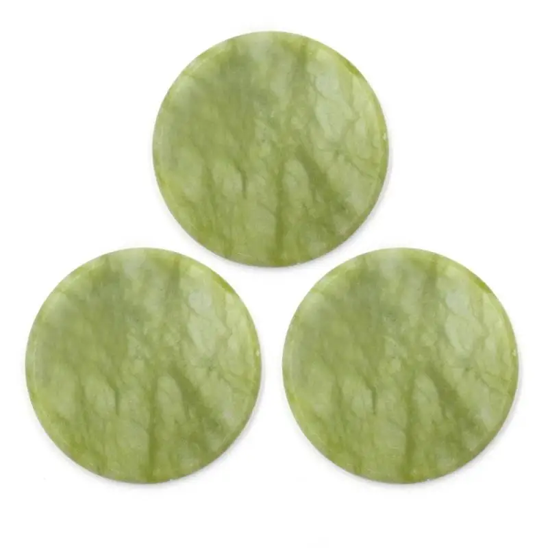 Pegamento para pestañas postizas, piedra de Jade, paleta de pestañas adhesivas, Base de pestañas postizas, Pestañas postizas, almohadilla de extensión, 1/2/3 Uds.