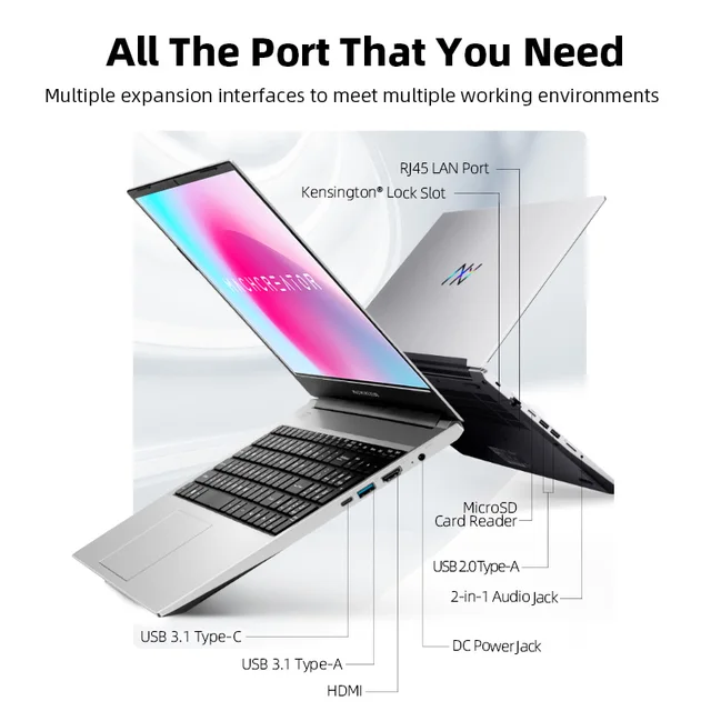 Machcreator-A Laptop computer Metallic Ultrabook intel core i3-10110U ...