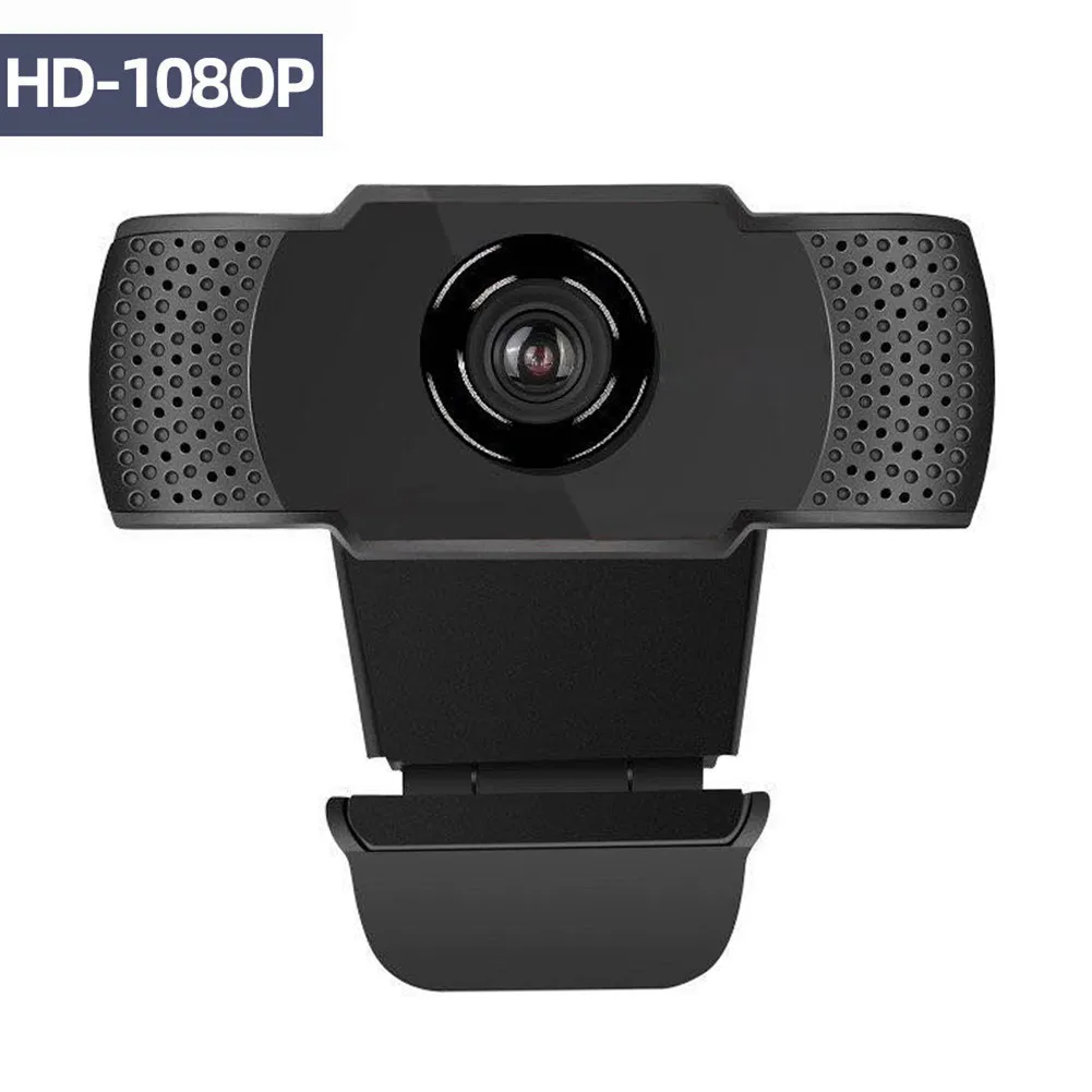 

1080P Web Cam USB Webcam HD 200 Megapixel PC Camera with Absorption Microphone for Skype for Desktop Laptops PC Game Cam
