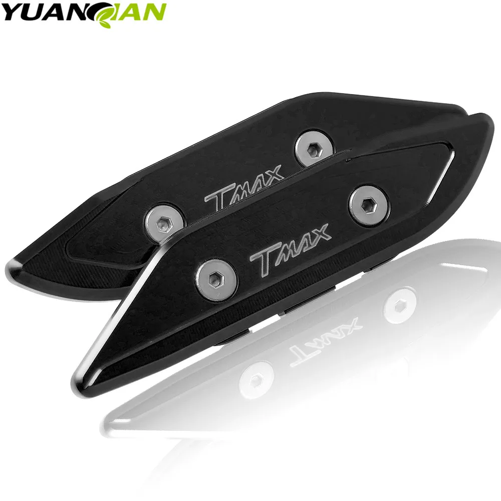 T-MAX TMAX 530 2013 мотоцикл скутер ветровое стекло зеркало отверстие Крышка для Yamaha T max 530 2012 - Цвет: black