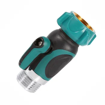 

NPT 3/4 Inch Garden Hose 1-Way Stop Valve Water Pipe Faucet Connector Durable