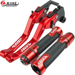 Image 1 - Motorcycle Accessories Brake Clutch Levers And Handle Grips Motorbike For HONDA CBR125R 04 10 CBR 125 R 2005 2006 2007 208 2009