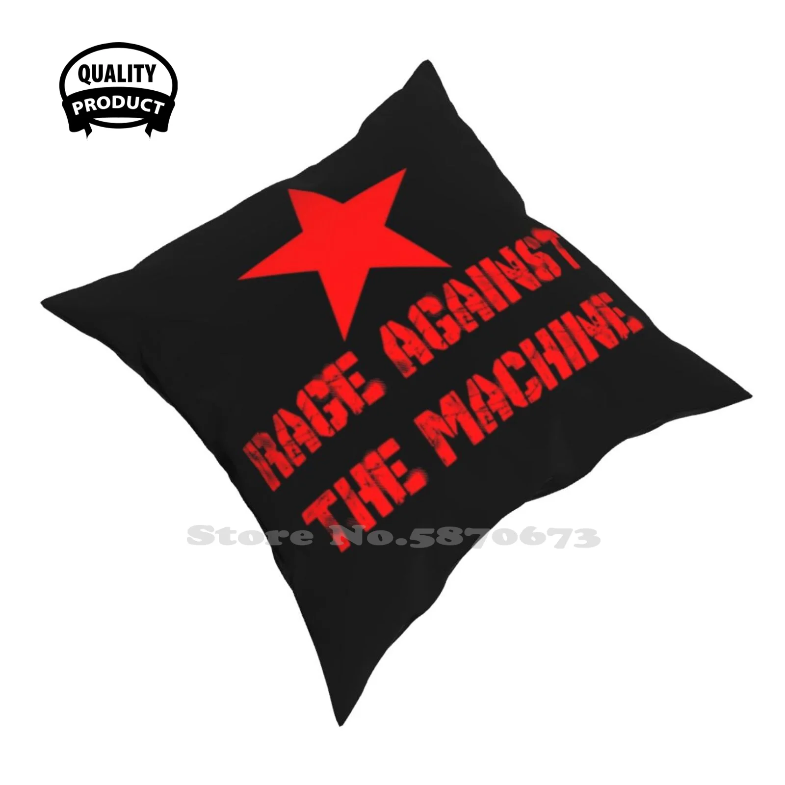 Awakmukui Fodera Per Cuscino Abbraccio Federa Rage Contro La Macchina Rage Contro La Macchina Live Rage Contro La Macchina Musicale