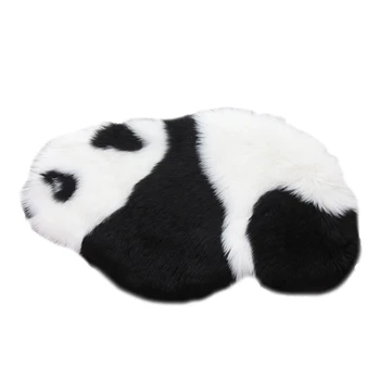 

Simulate Panda Floor Carpet Smooth Super Cute Bedroom Thick Room Area Rug For Kids Play Home Soft Mat Decoration