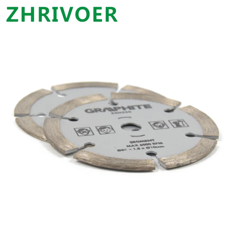 1pcs 85mm*10mm60TStone slice slotting blade ceramic tile saw blade marble diamond marble machine angle grinder cutting blade