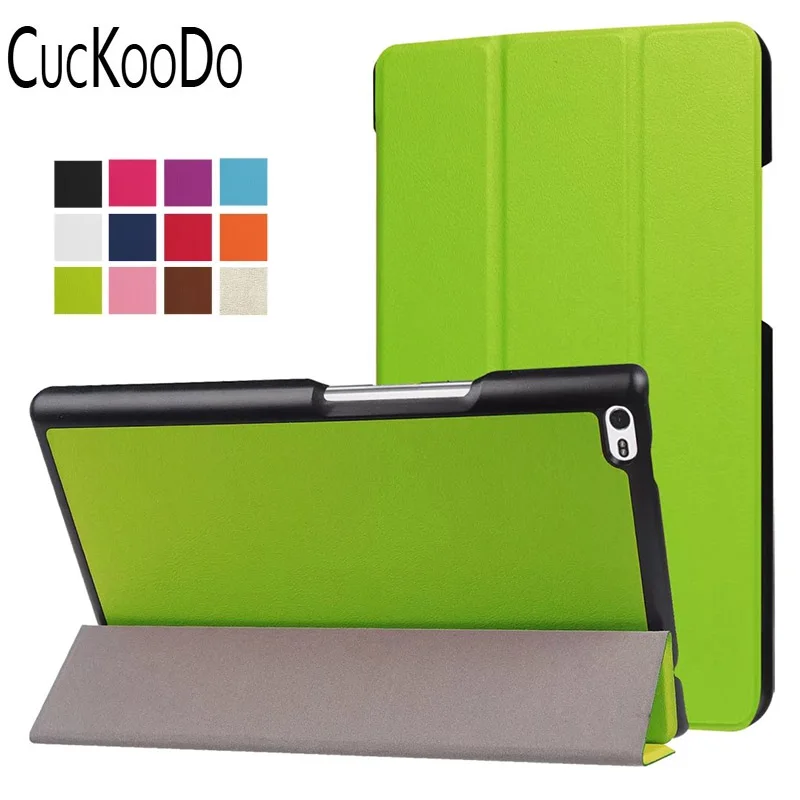 CucKooDo для lenovo Tab 4 ", Tri-Fold ультратонкая подставка смарт-чехол для нового lenovo Tab 4 8 дюймов планшет релиз