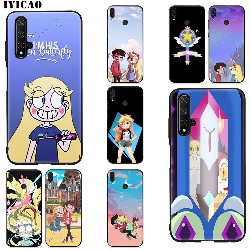 

IYICAO Star vs. the Forces of Evil Soft Case for Huawei Mate 30 20 10 Lite Pro Y9 Y7 Y6 Prime 2018 2019 Nova 3i 2i 5i 4 2