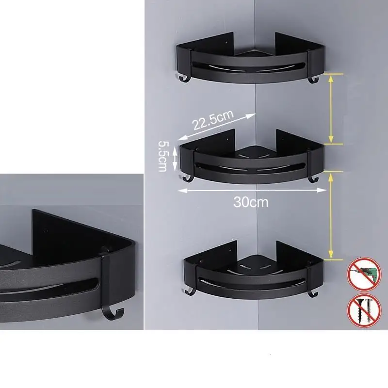 Держатель для фена Etagere Rack Banyo Aksesuarlari Badezimmer полки для душа Salle De Bain аксессуары для ванной комнаты настенная полка