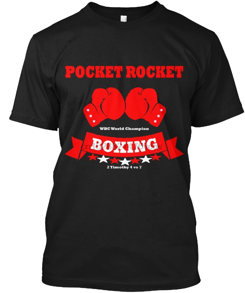 Men T Shirt Pocket Rocket Boxing tshirt (dark) Women T-Shirt | Мужская одежда