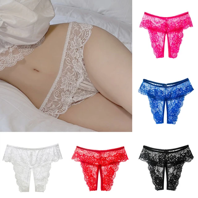 Sexy Free-off Gear Thong Women's Underwear Temptation Sexy Lingerie  Transparent Lace Large T Pants XL-4xl - AliExpress
