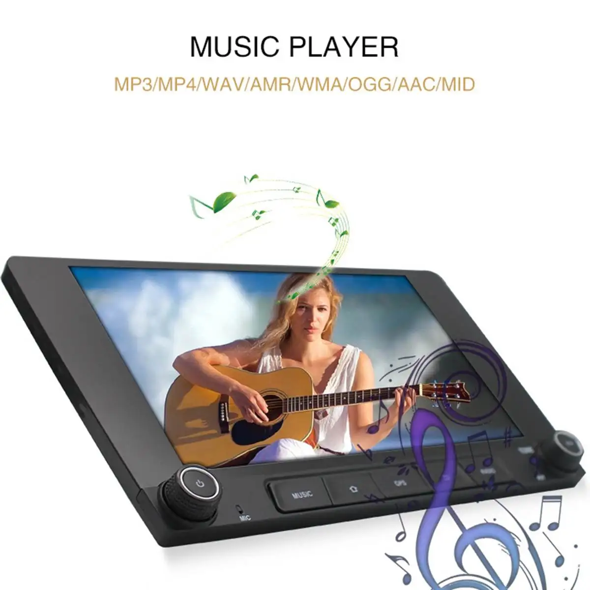 12V 10,1 дюймов gps-навигатор для машины навигация android FM bluetooth с сенсорным экраном автомобильное радио для автомобильной навигации