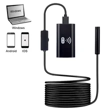 720P WIFI Endoscope Camera 6pcs Adjustable LED Lights Waterproof Inspection Borescope Support iOS/Android/Windows System 720P WIFI Endoscope Camera 6pcs Adjustable LED Lights Waterproof Inspection Borescope Support iOS/Android/Windows System