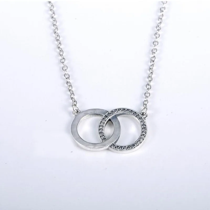 925 пробы Серебряное Древо жизни подвеска ожерелья с женскими модными ювелирными изделиями подарок для девочки на день рождения - Окраска металла: 8