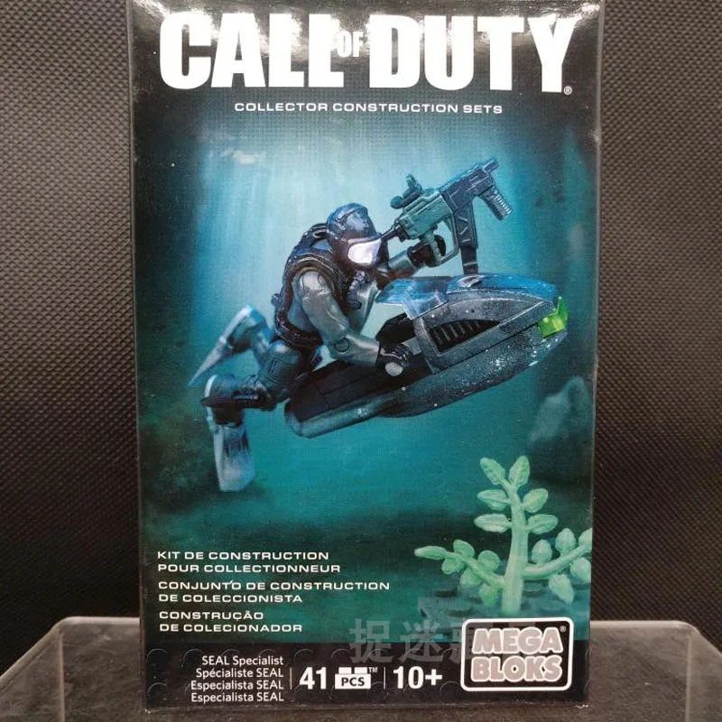 Мега блокс Call of Duty одиночный игрок сцена пакет фигурки строительные блоки