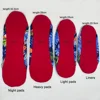 reusable cloth pads for periods, red micro-fleece inner menstrual pad with wings, 4 sizes women sanitary day and night pads 6
