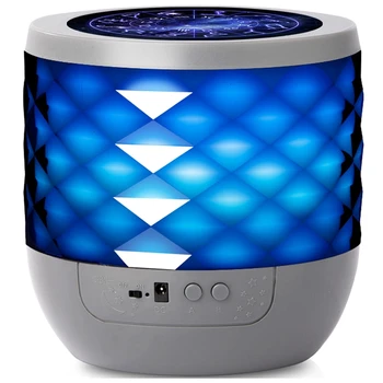 

Night Light Projector, Multifunctional Projector Lamp, 360°Rotating Planet Night Lighting Starry Galaxy Sky Projection for Kids