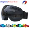 Ski Goggles With Magnetic Double Layers Lens Skiing Anti-fog UV400 Snowboard Goggles for Men Women Ski Glasses Eyewear 1