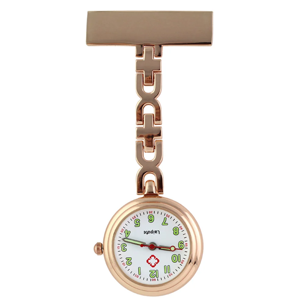 Clip Nurse Doctor Pendant Pocket Quartz Red Cross Brooch Nurses Watch Fob Hanging Medical reloj de bolsillo | Наручные часы