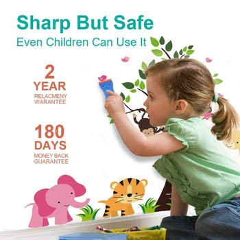 

Plastic Razor Blade Scraper,2 Pack Scraper Tool with 100 Pack Plastic Razor Blades Decal Sticker Remover Scraper Tool for Auto W