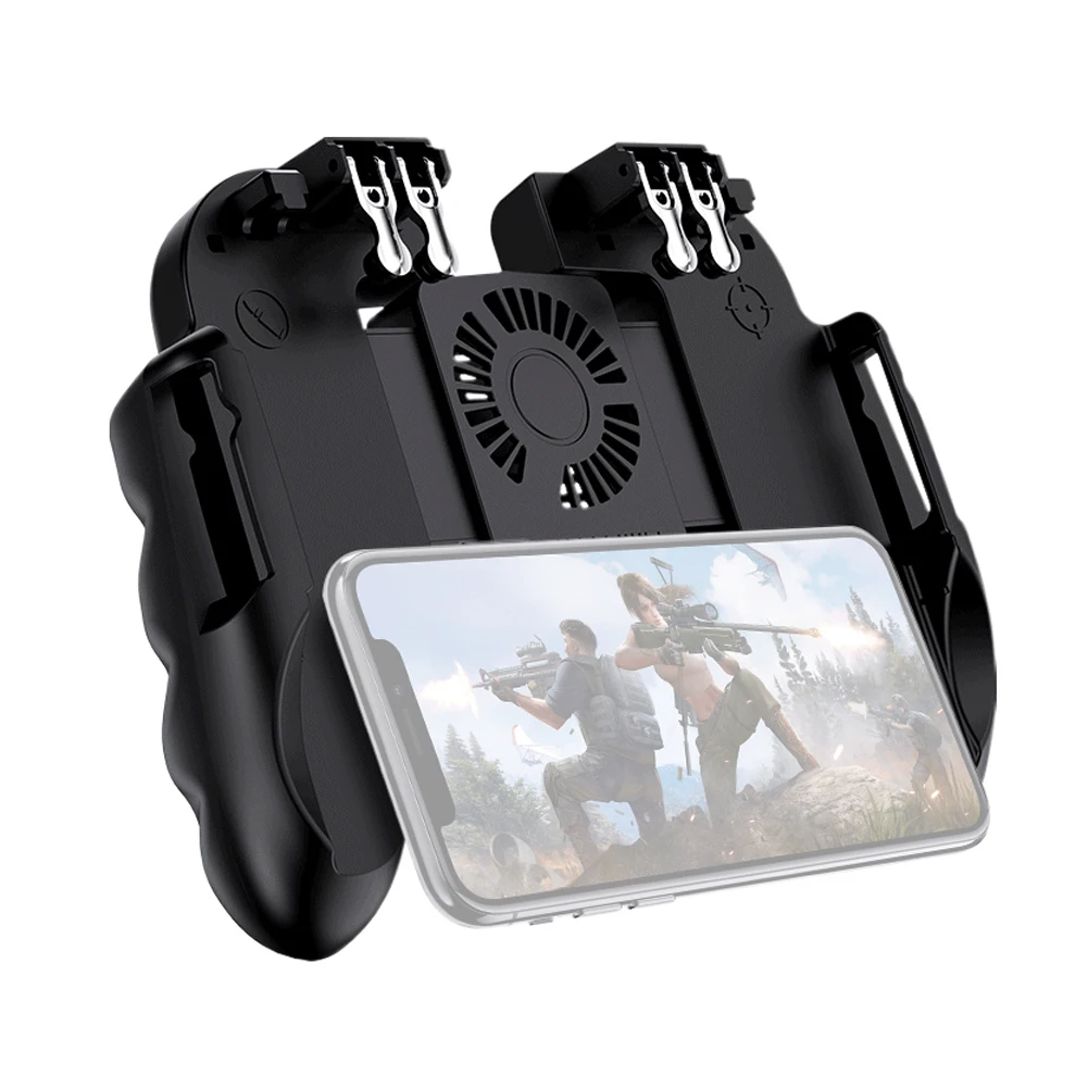  Gamepad Controller Joystick Mobile Game Pad Game Controller Handheld Players with Cooler Fan for PU