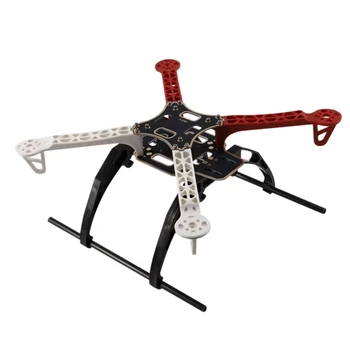 

F330 Drone Frame for RC MK MWC 4 Axis RC Multicopter Quadcopter Heli Multi-Rotor with Landing Gear(White+Red)